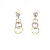 Diamond Drop Earrings